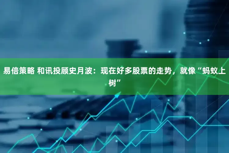 易倍策略 和讯投顾史月波：现在好多股票的走势，就像“蚂蚁上树”