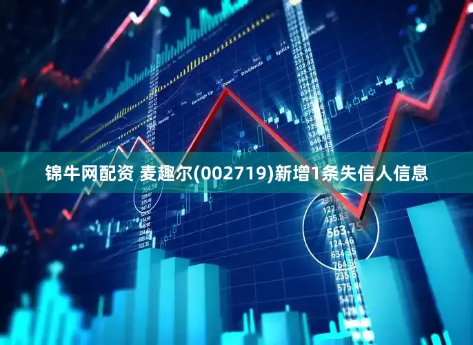 锦牛网配资 麦趣尔(002719)新增1条失信人信息