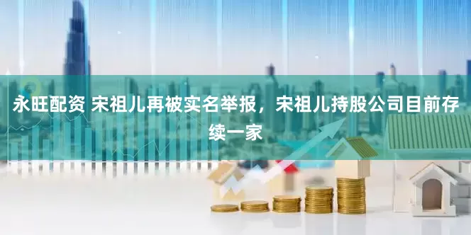 永旺配资 宋祖儿再被实名举报，宋祖儿持股公司目前存续一家
